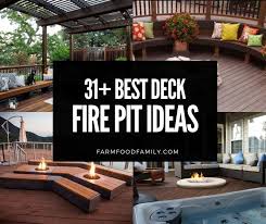 30 Creative Diy Deck Fire Pit Ideas