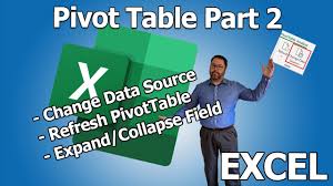 pivot table part 2 add data refresh