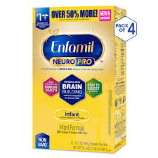 Enfamil Neuropro Infant Formula Brain Building Nutrition Inspired By Breast Milk Powder Refill Box 31 4 Oz 31 4 Ounce Pack Of 4