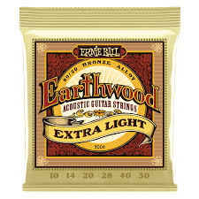 Earthwood 80 20 Bronze Acoustic Guitar Strings Ernie Ball