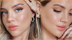 orange bronze makeup tutorial elanna