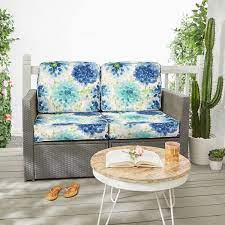 Outdoor Loveseat Cushion Set