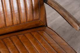 Vintage Style Leather Sofa Armchair
