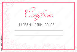 makeup certificate template beauty
