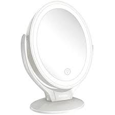 Glamcor is the leading manufacturer of professional portable lighting and vanity mirrors. Amazon Com Aesfee Led Lighted Makeup Vanity Mirror Rechargeable 1x 7x Magnification Double Sided 360 Degree Swivel Magnifying Mirror With Dimmable Touch Screen Portable Tabletop Illuminated Mirrors White Beauty