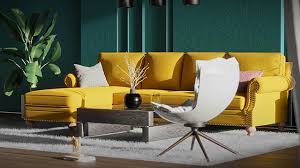 Rotterdam Durham Tangerine Sofa Dreamsofa