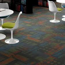 polished pvc shaw carpet tile