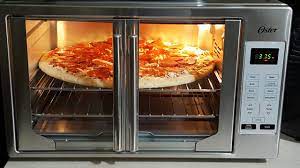 french door convection oven pizza