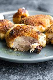 perfect crispy baked en thighs