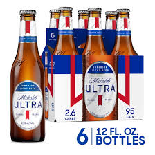 michelob ultra light beer 6 pack beer