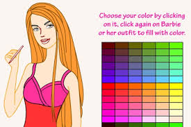In these online coloring game activities, you will find thousands of free coloring games for kids' pages to color. Barbie Coloring Book Game Play Free Barbie Games Games Loon