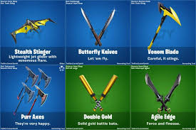 They can also be used to damage other players; Leaked Skins And Cosmetics From Fortnite V12 50 Update Fortnite Intel