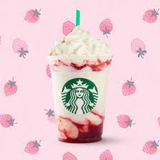 serious strawberry frappuccino