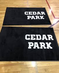 custom logo mats custom athletic rugs