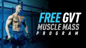 german volume training free muscle