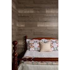 Barnwood Gray Wood Shiplap Panel