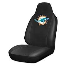 Seat Cover With Miami Dolphins Logo