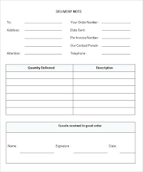 Delivery Slip Template Cash Memo Format In Word Format Excel Project