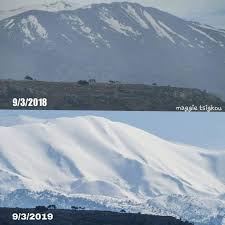 Τα Λευκά όρη φέτος και πέρυσι, ακριβώς την ίδια μέρα (φωτο) - Viannitika.gr