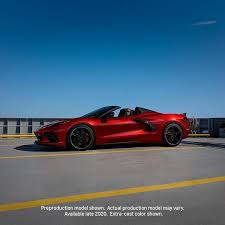 2021 Corvette In Red Mist Tintcoat