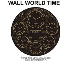 World Time Wall Clock