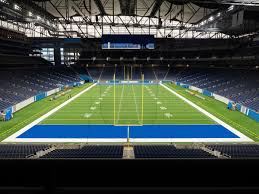 ford field seating chart map seatgeek