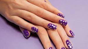how to create a polka dot manicure