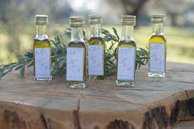 10 Mini Glass Bottles Greek Extra