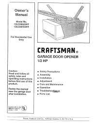 craftsman 139 53675srt owner s manual
