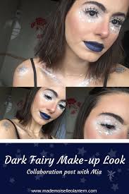 dark fairy make up look ft mia