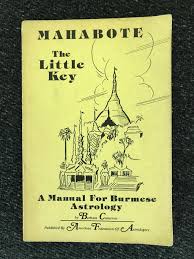 Mahabote The Little Key A Manual For Burmese Astrology