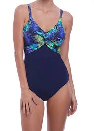 Coconut Grove Dark Blue Control Swimsuit