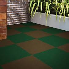 when to use green carpet tiles