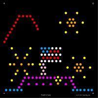 10 lite brite refill sheets printed on glossy black paper. Lite Brite Template Refills Holiday Designs Square Fits Cube Four Share Flat Screen Illumipeg