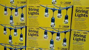 feit 48 ft outdoor string lights