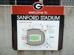 Map Of Sanford Stadium