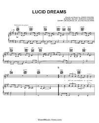 Lucid dreams is another brand new single by juice wrld. Lucid Dreams Sheet Music Juice Wrld Sheetmusic Free Com