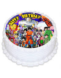 Nice dragon ball z free printable cupcake and cake toppers. Dragon Ball Super Goku Ultra Instinct Edible Cake Topper