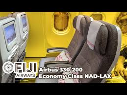 fiji airways economy experience on the