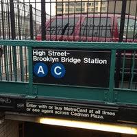 mta subway high st brooklyn bridge a