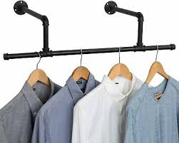 mics wall mounted clothes rack