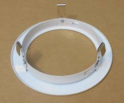 4 Inch Recessed Ceiling Can Light Trim Baffle Ring White Rabin26 Inc