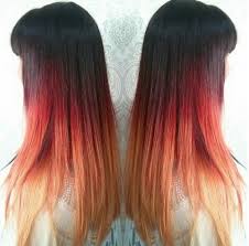 This style even has some hints of red. 60 Trendy Ombre Hairstyles 2021 Brunette Blue Red Purple Blonde