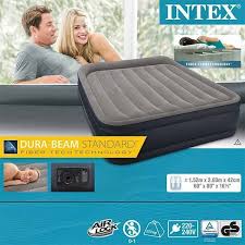 Intex Queen Deluxe Pillow Rest Raised