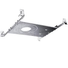 Luxrite New Construction Mounting Plate 3 4 6 Inch Led Recessed Lighting Kits Extendable Hanger Bars Etl Listed Shallow Recessed Light Housing Walmart Com Walmart Com