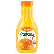 tropicana orange juice homestyle some