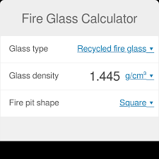 Fire Glass Calculator
