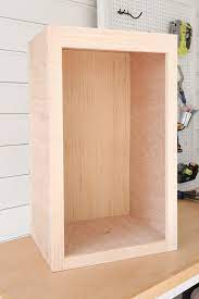 How To Build A Wall Cabinet And Door