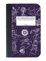 Recycled Notebook 100 Post Consumer Waste Celestial Decomposition Book Pocket Sized