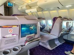 thai airways 747 400 business cl